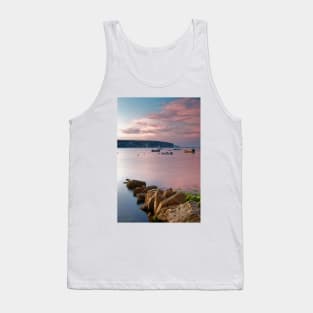 Looking across Swanage Bay, Dorset Tank Top